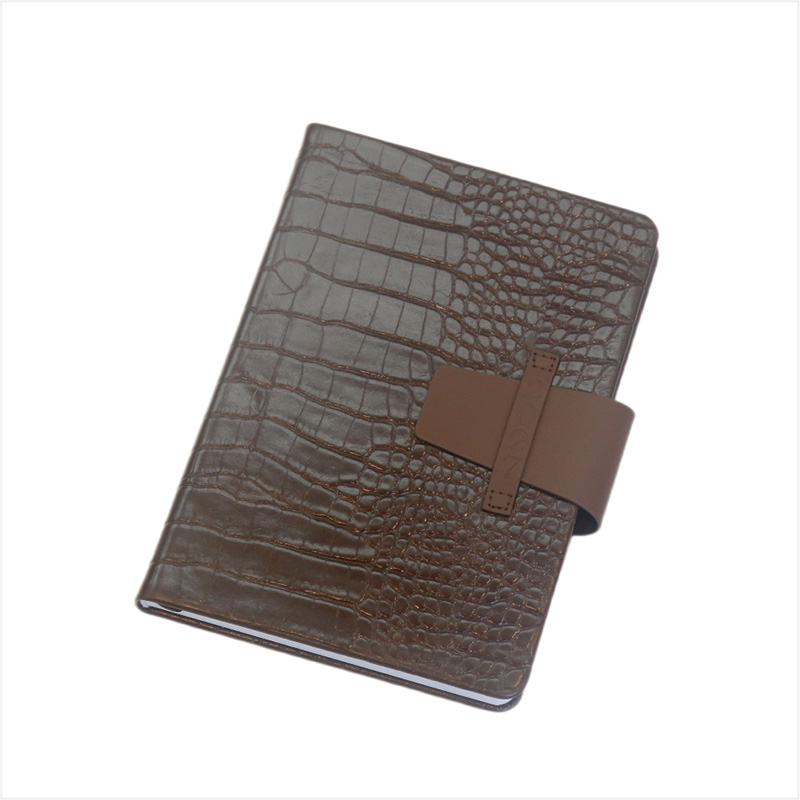 Barna bőr notebook