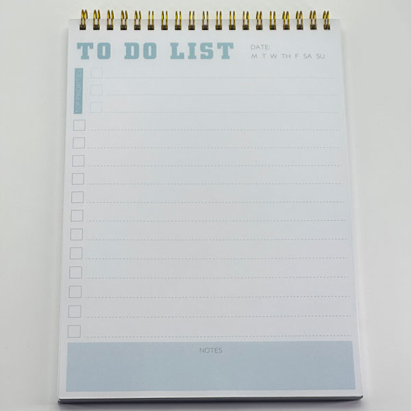 PVC tekercses notebook