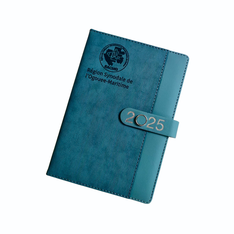Bőr üzleti notebook